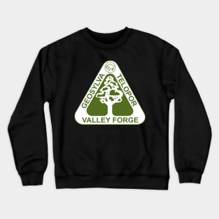 Silent Running: Valley Forge Emblem GREEN VERSION Crewneck Sweatshirt